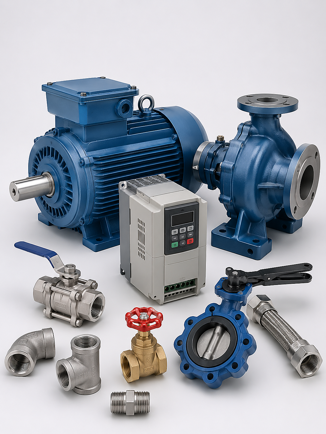 Induction Motor, Water Pump and Industrial Solution